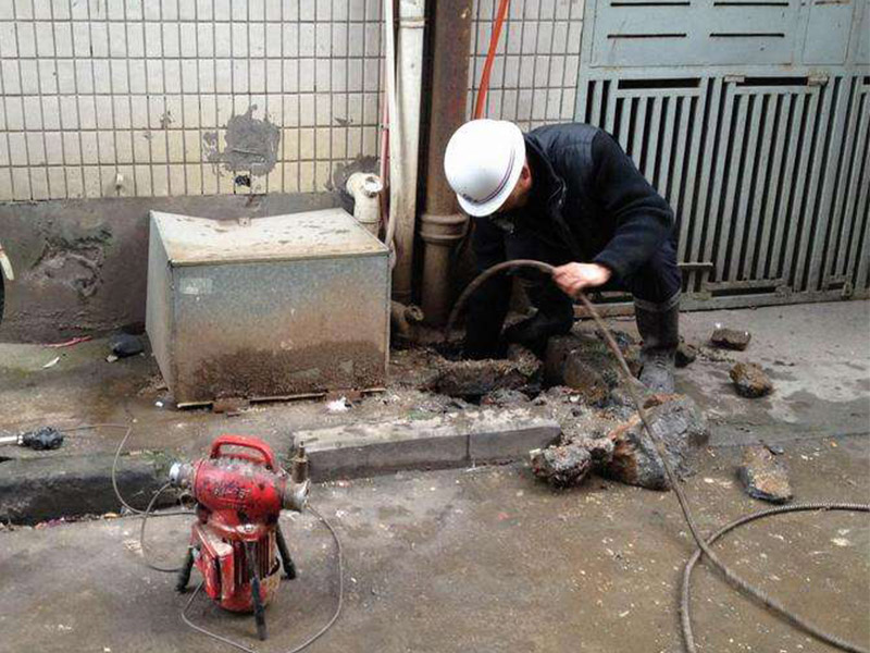 江城疏通下水道-洗菜池疏通