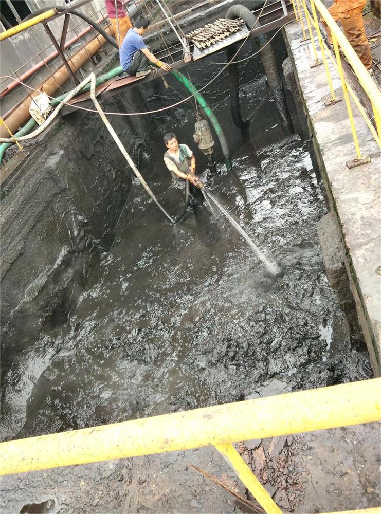 江城沉淀池清掏-污水池清理